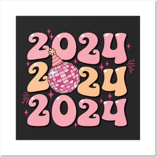 Happy New Year 2024 Posters and Art